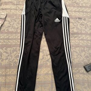 Adidas Kids Black and White Joggers